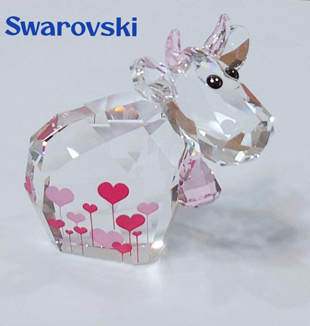 Swarovski クリスタル 牛の置物