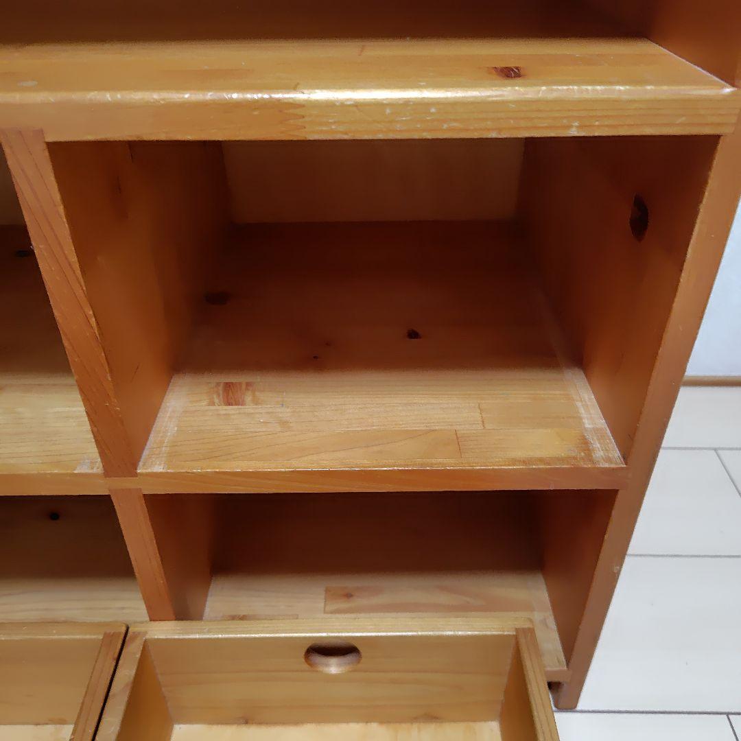 なかよしライブラリー　木製収納