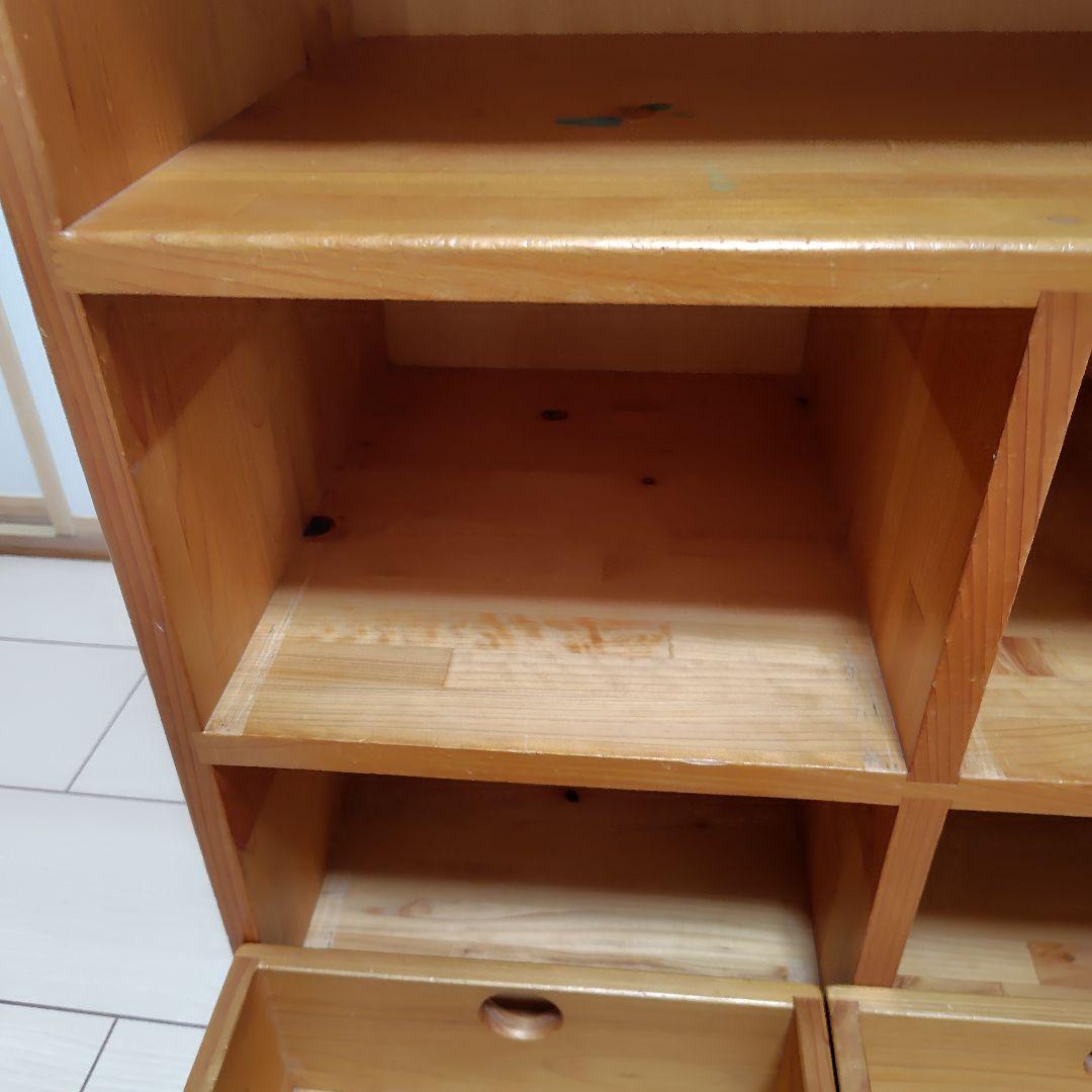 なかよしライブラリー　木製収納