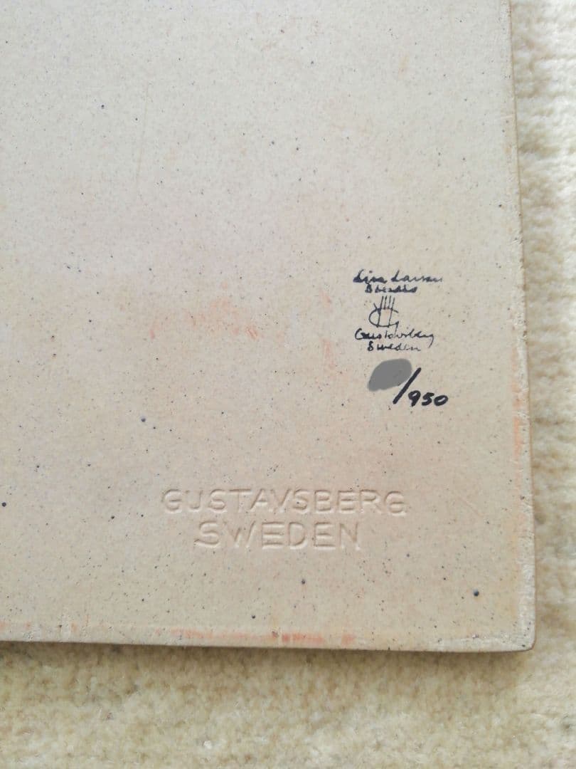 リサラーソン・Lisa Larson【白鳥 950枚限定】グスタフスベリ