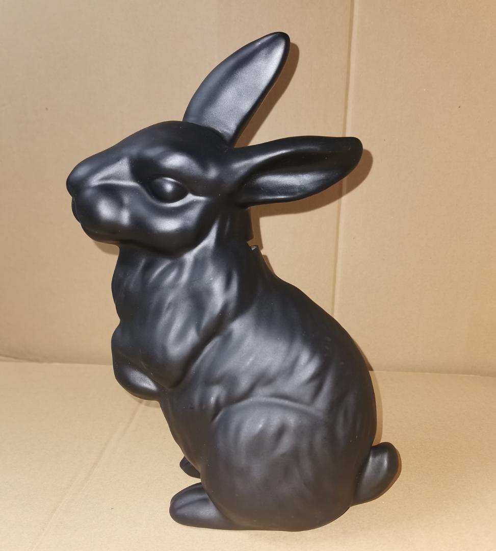 ポールスミス ウサギ 貯金箱 黒