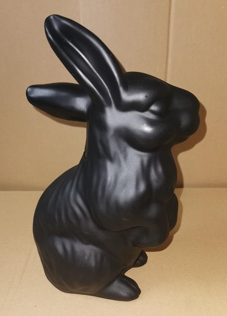 ポールスミス ウサギ 貯金箱 黒