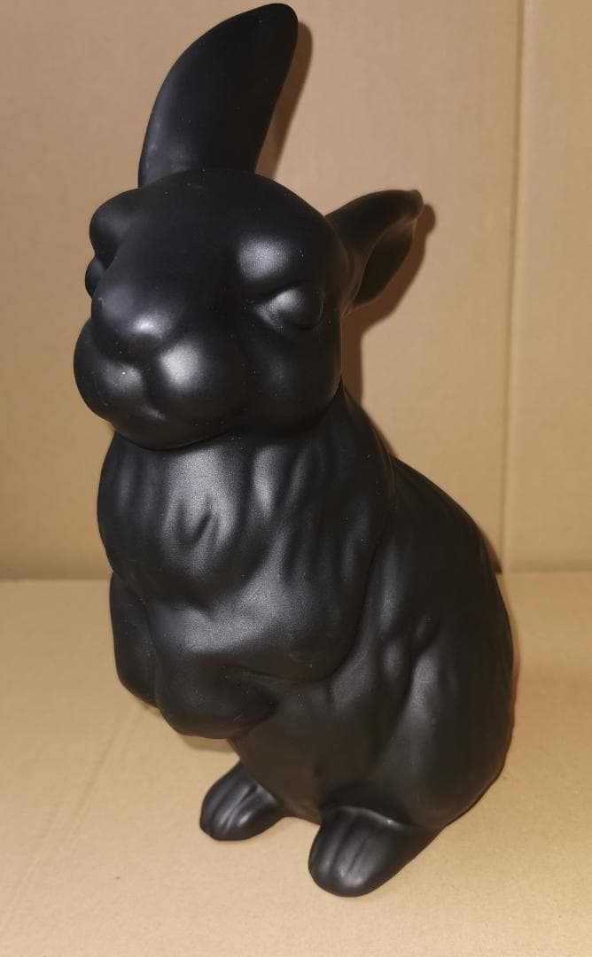 ポールスミス ウサギ 貯金箱 黒