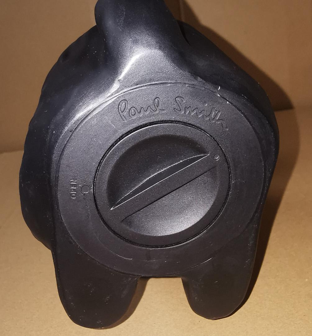 ポールスミス ウサギ 貯金箱 黒