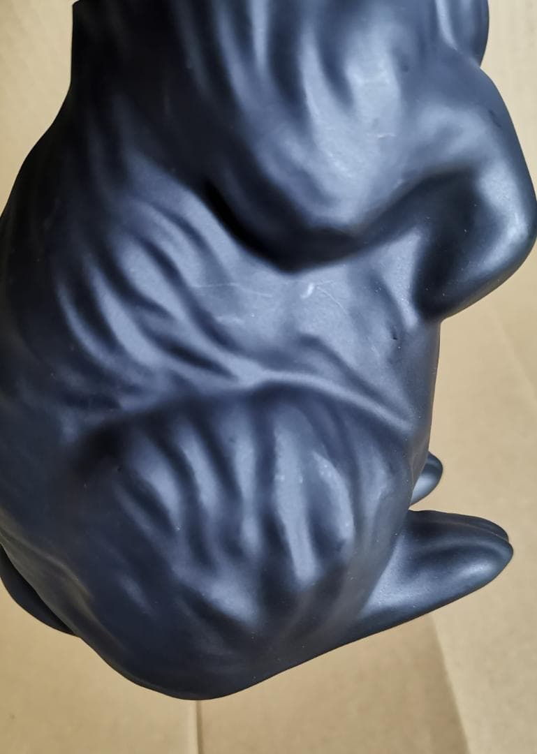 ポールスミス ウサギ 貯金箱 黒