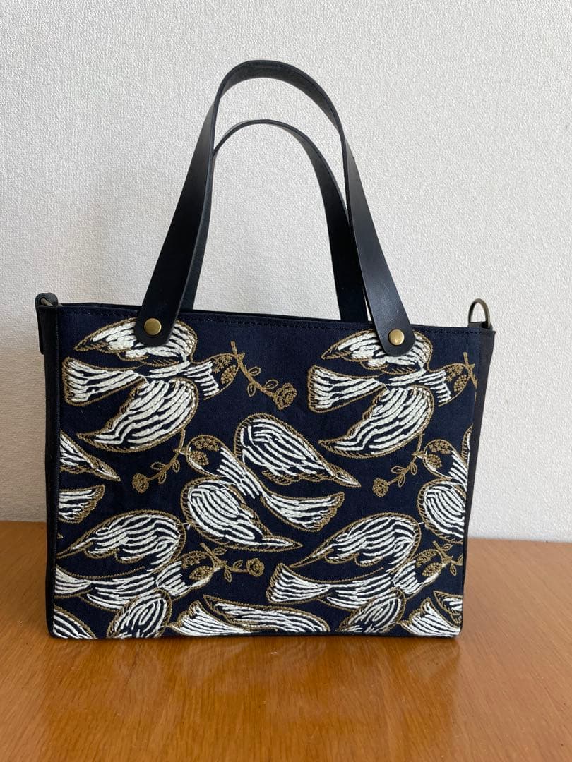 え*ん様 ミナペルホネン following day ハンドメイド スクエア バ