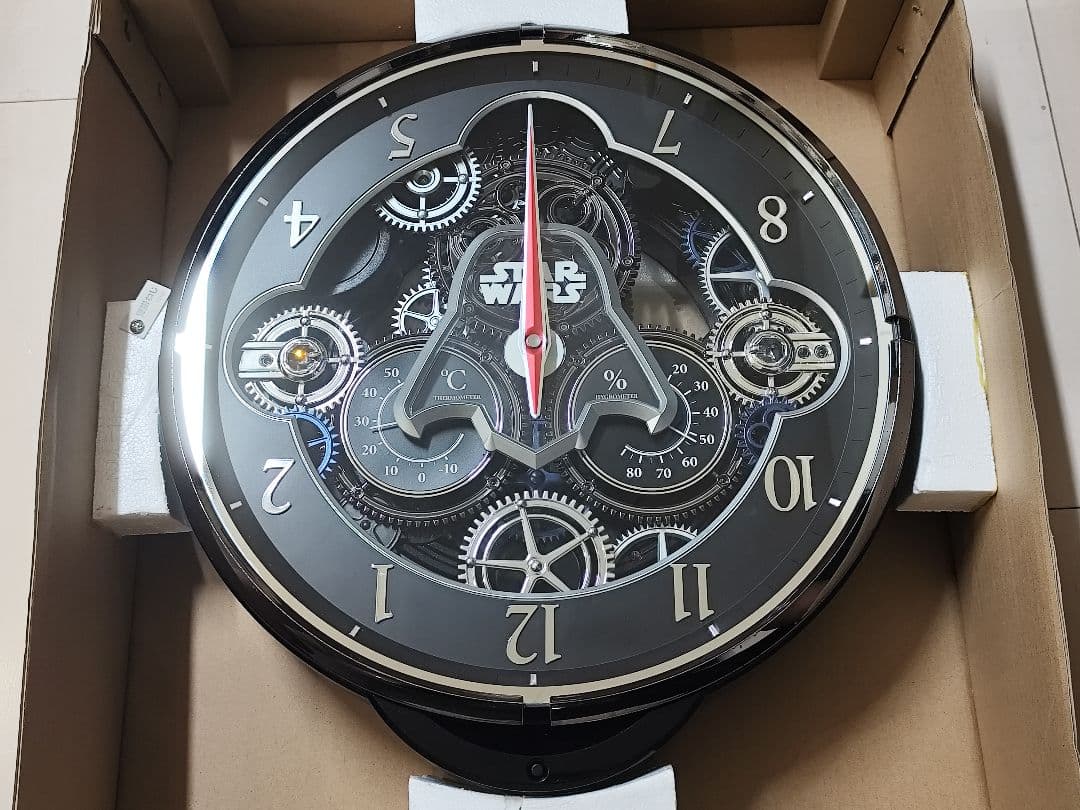 スターウォーズ からくり時計 メロディ 電波 レア STARWARS 動作確認済