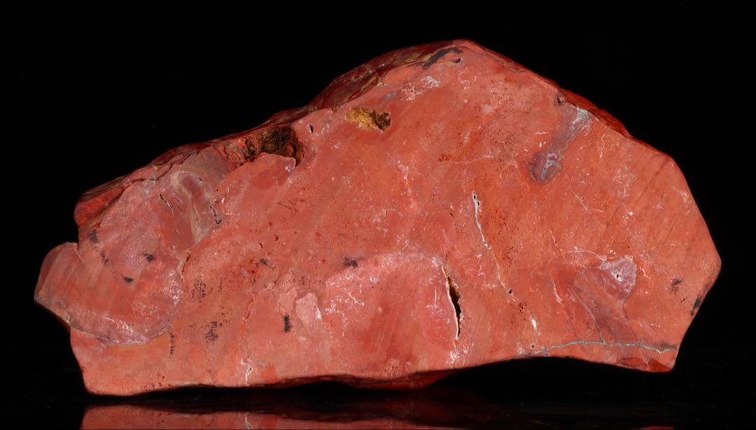 佐渡 赤玉石 赤石 碧玉 鑑賞石 8.7kg 台座付 自然石 ジャスパー 水石