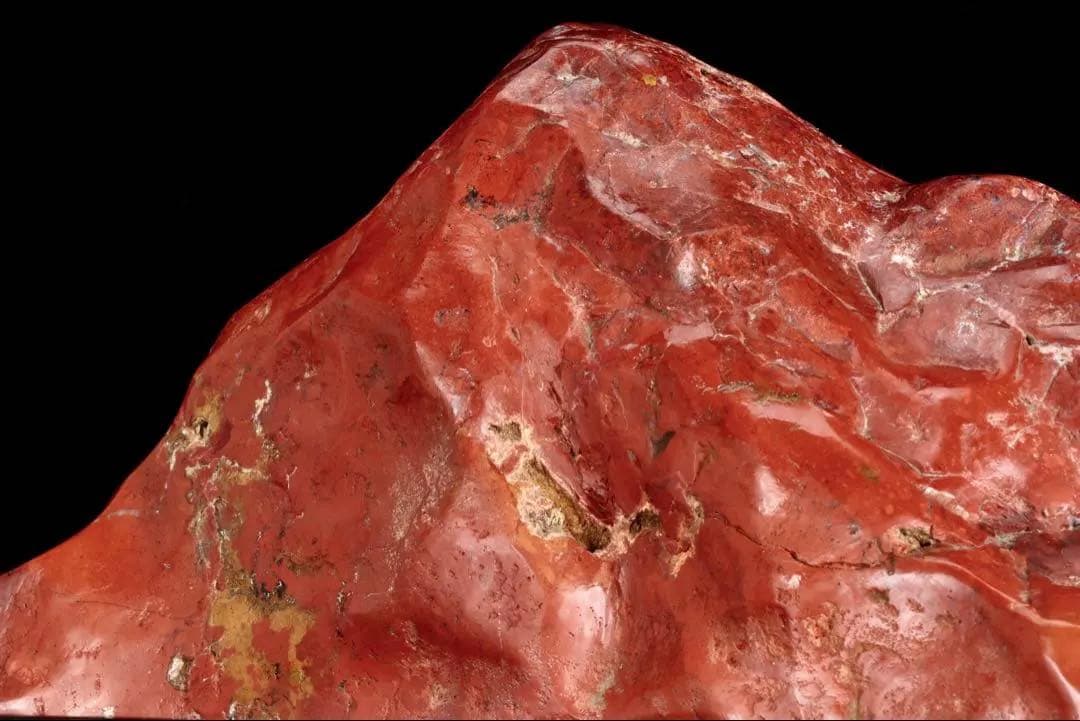 佐渡 赤玉石 赤石 碧玉 鑑賞石 8.7kg 台座付 自然石 ジャスパー 水石