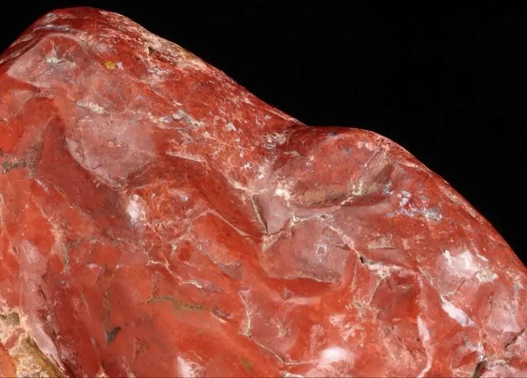 佐渡 赤玉石 赤石 碧玉 鑑賞石 8.7kg 台座付 自然石 ジャスパー 水石