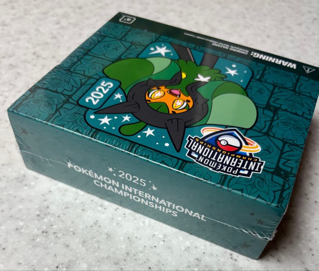 ポケモンカード　EUIC NAIC 2025 オーガポン　ダメカンダイス　未開封