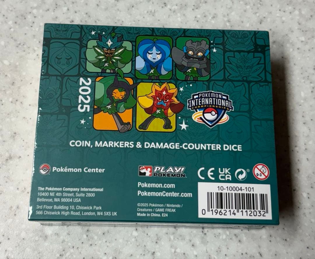 ポケモンカード　EUIC NAIC 2025 オーガポン　ダメカンダイス　未開封