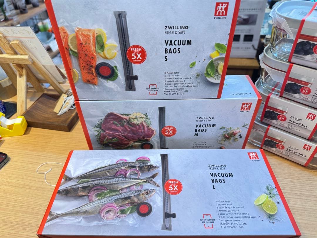 A7188【ツヴィリング】フレッシュ＆セーブ 12点セット ポータブル真空保存機