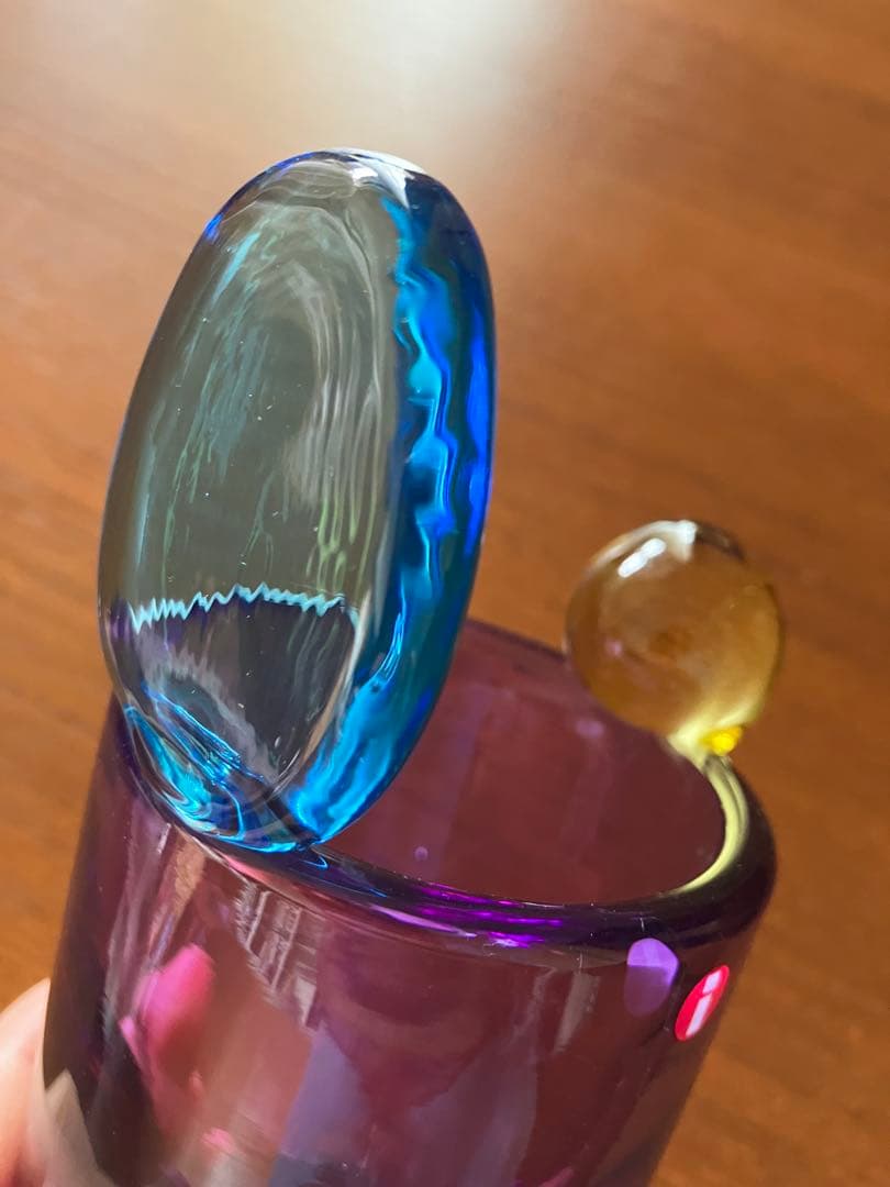 イッタラ　ポムポム　アメジスト　オイバトイッカ　90mm