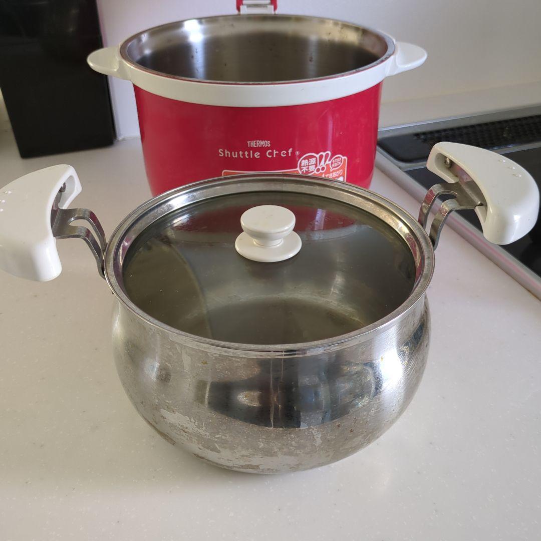 THERMOS Shuttle Chef 保温調理鍋 2.0L 赤 - メルカリ