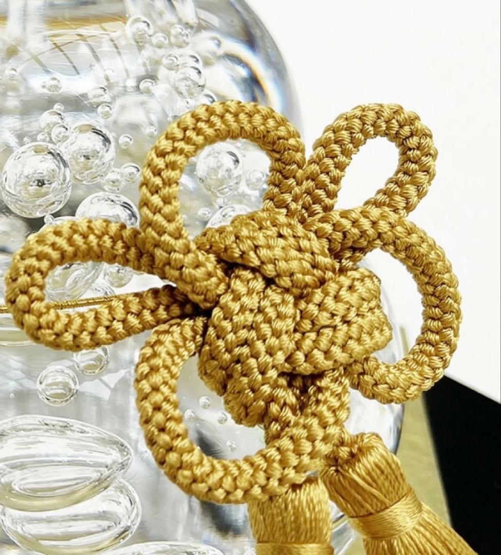 工房 CRAFTHOUSE ガラス製 鏡餅 水泡 （大）