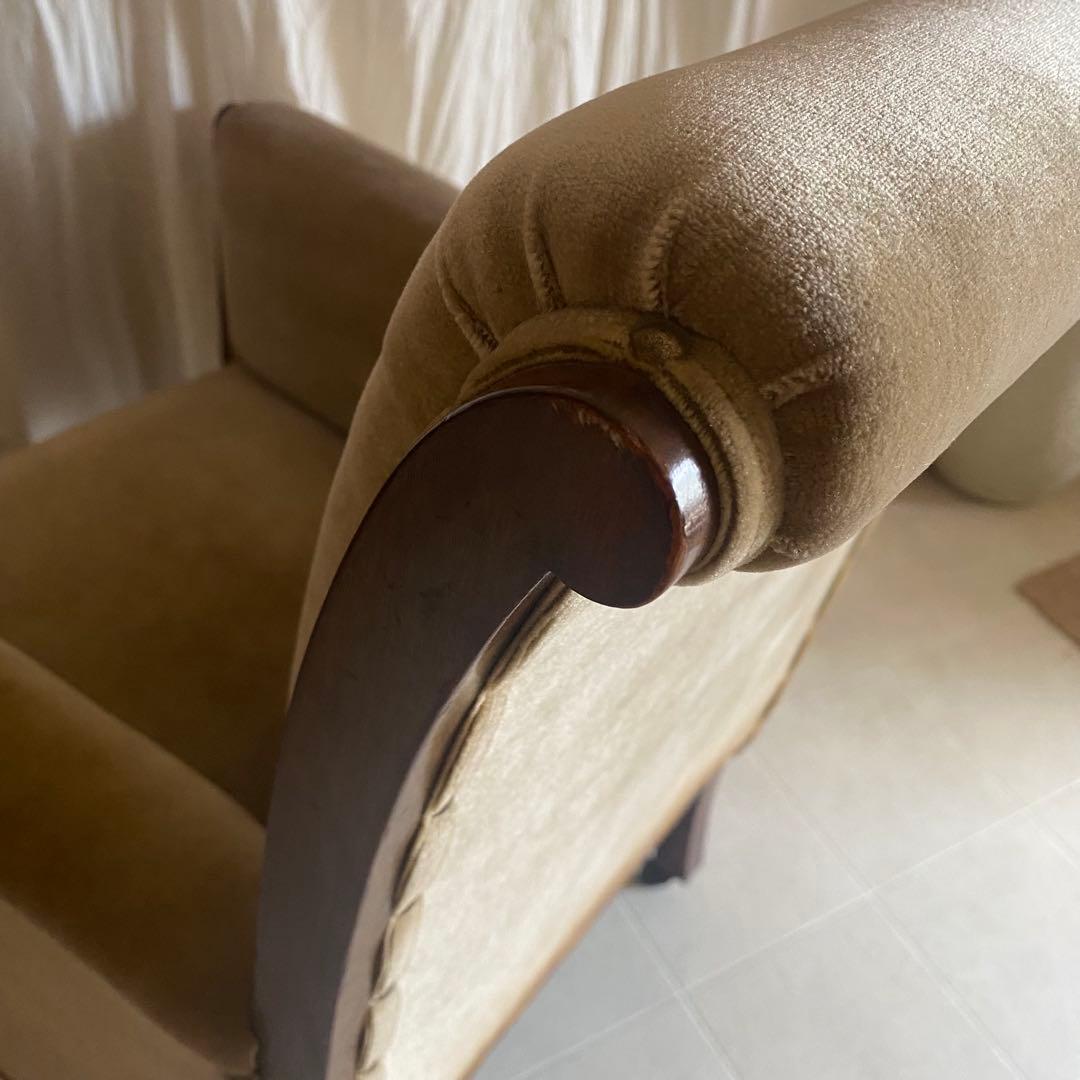 アンティーク　チェア　ソファ　英国　北欧　1人掛けソファ　ヨーロピアン　椅子