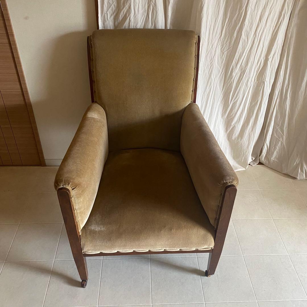 アンティーク　チェア　ソファ　英国　北欧　1人掛けソファ　ヨーロピアン　椅子