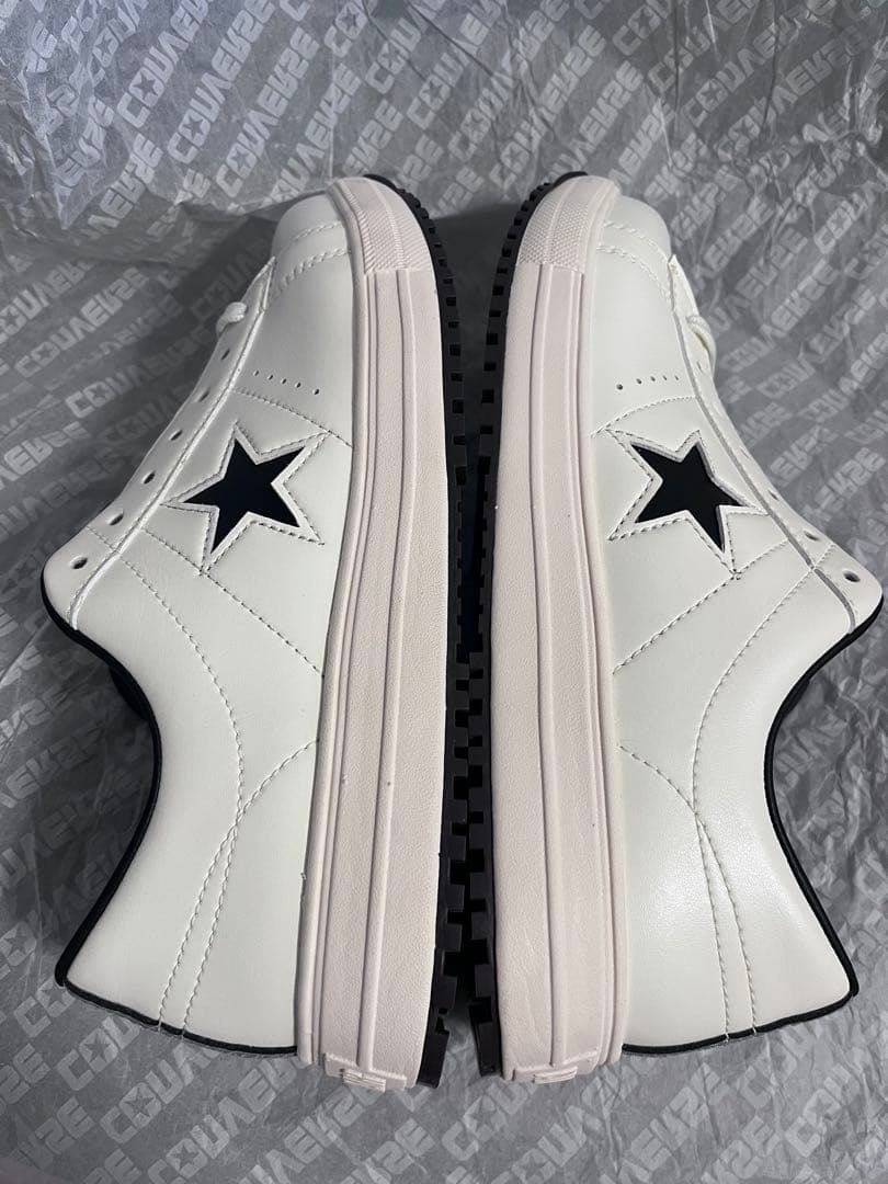 安全靴　コンバース　ONE STAR PS ホワイト/ブラック