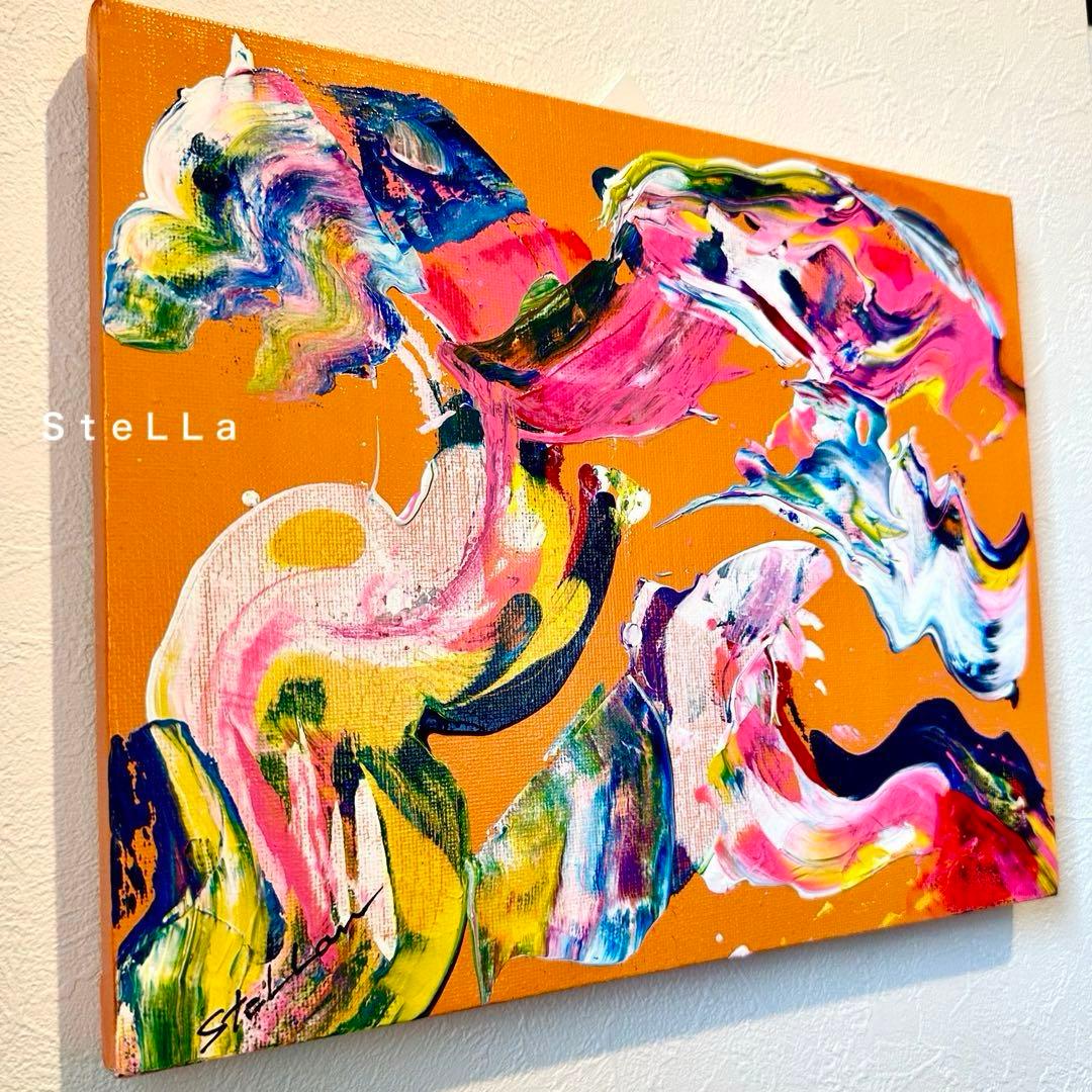 抽象 スタイリッシュ 現代アート モダン カラフル 北欧アート 店舗