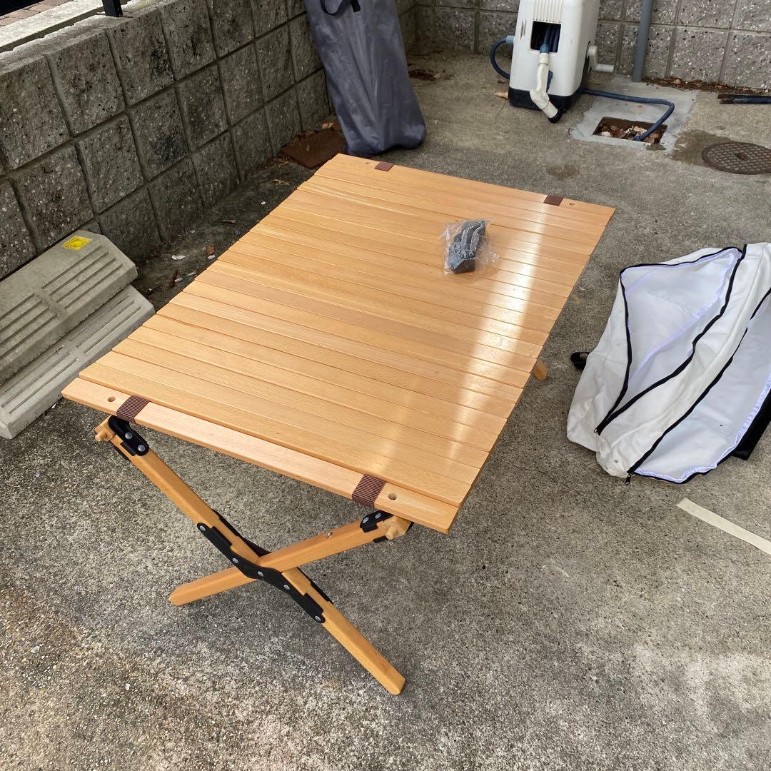 引き取り限定　テーブルなどアウトドア用品セット