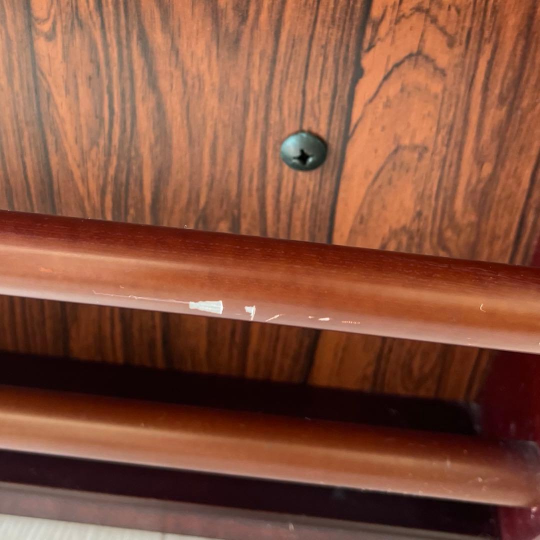 センターテーブル　ローテーブル　大理石柄　昭和レトロ　ビンテージ　木製