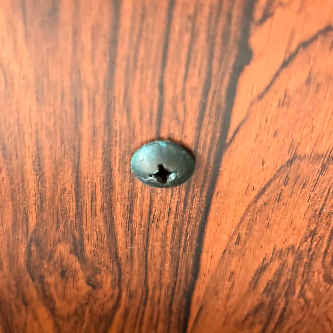 センターテーブル　ローテーブル　大理石柄　昭和レトロ　ビンテージ　木製