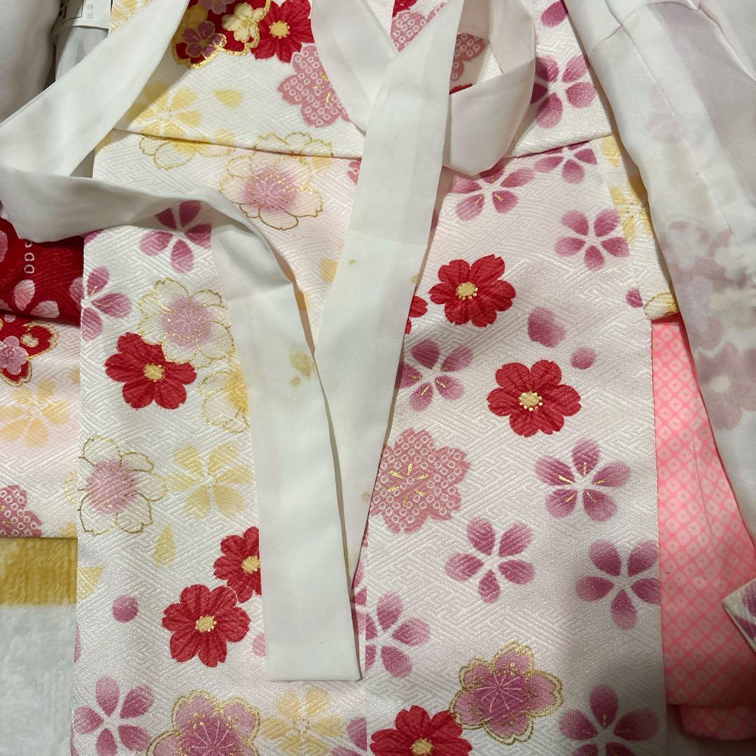 【お洒落】七五三 3歳 　女の子　着物・襦袢・被布セット
