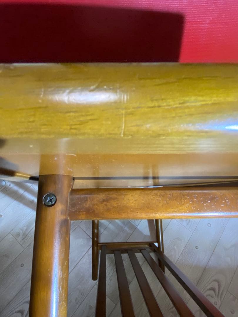 ☆廃盤☆カリモクセンターテーブル　デコラ　105cm幅 ローテーブル