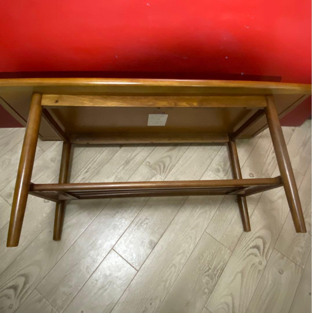 ☆廃盤☆カリモクセンターテーブル　デコラ　105cm幅 ローテーブル