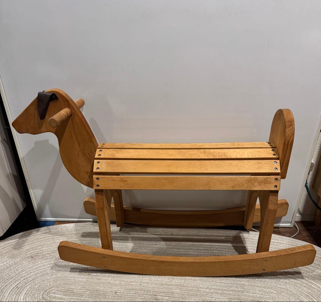 ミッドセンチュリーモダン木製ロッキング ヴィンテージ￼ ロッキングチェア