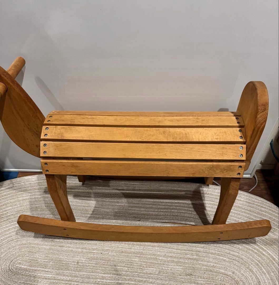 ミッドセンチュリーモダン木製ロッキング ヴィンテージ￼ ロッキングチェア