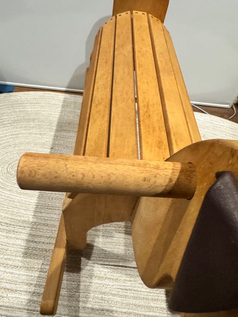 ミッドセンチュリーモダン木製ロッキング ヴィンテージ￼ ロッキングチェア