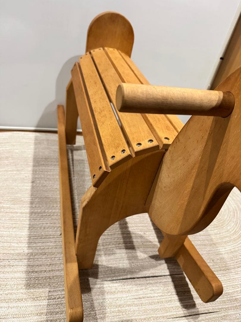 ミッドセンチュリーモダン木製ロッキング ヴィンテージ￼ ロッキングチェア
