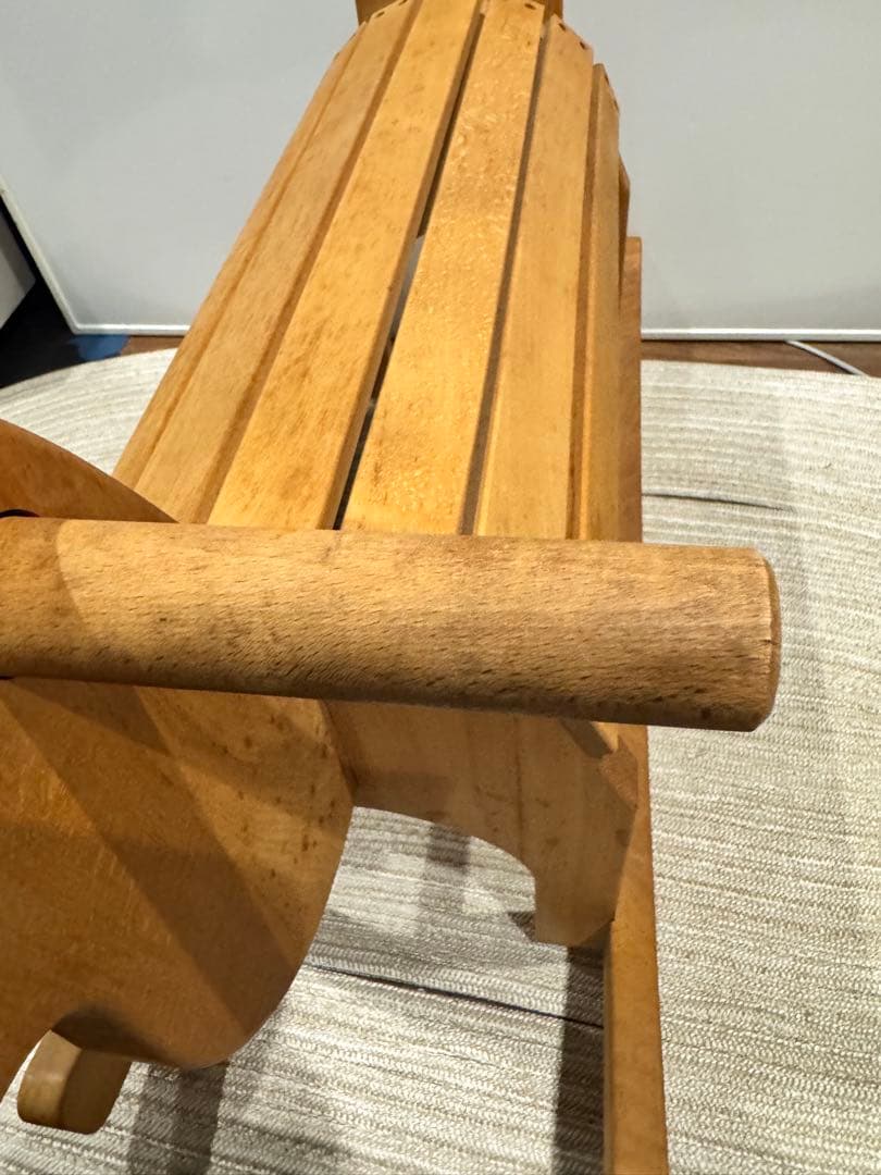 ミッドセンチュリーモダン木製ロッキング ヴィンテージ￼ ロッキングチェア