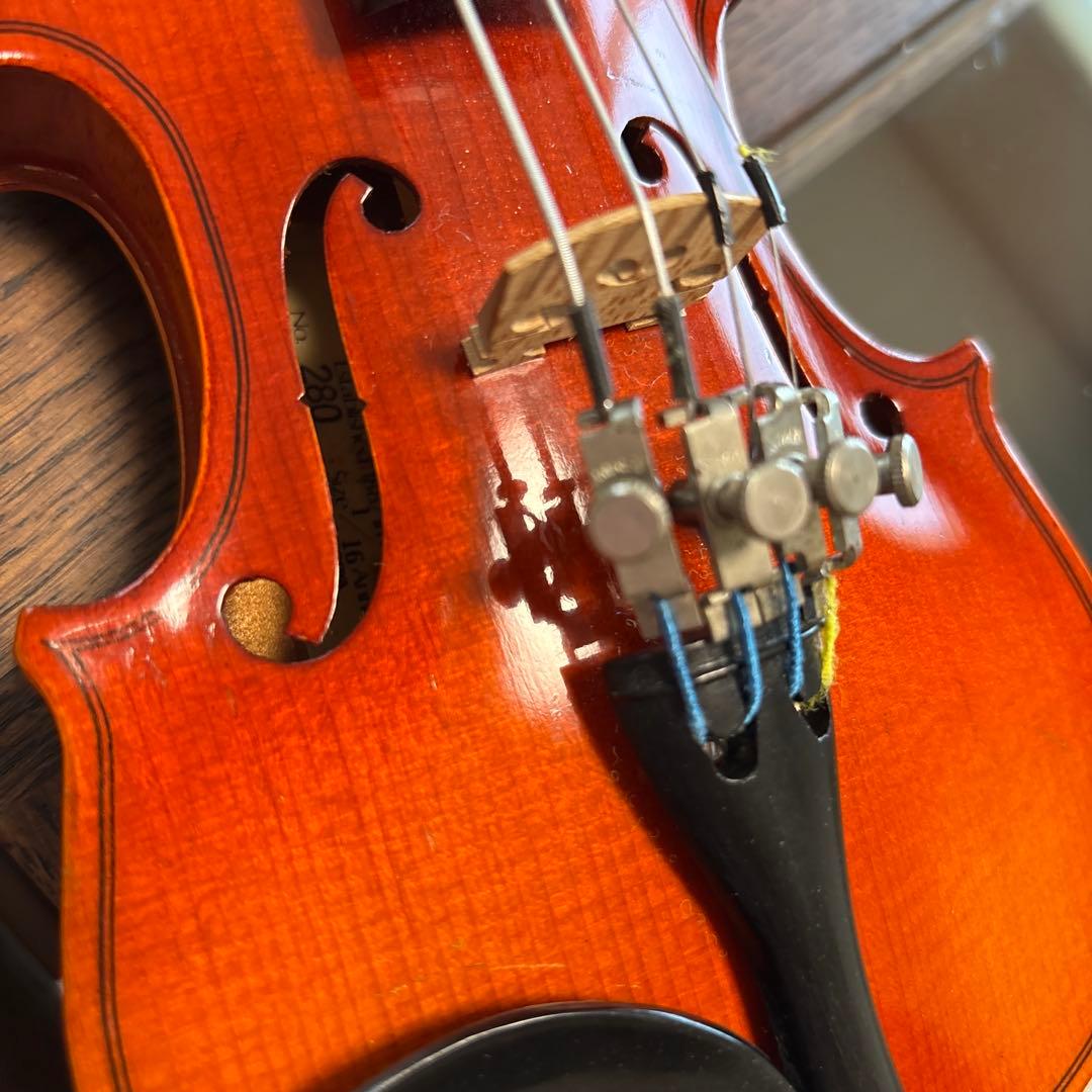 弦張り替え済み】スズキ バイオリン No.280 1/16 1986年 - メルカリ
