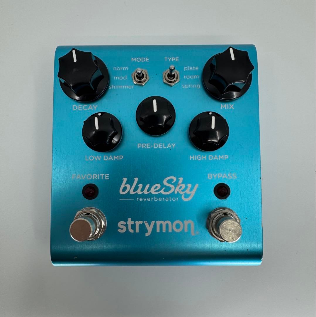 た*く様 strymon blueSky リバーブエフェクター　ストライモン