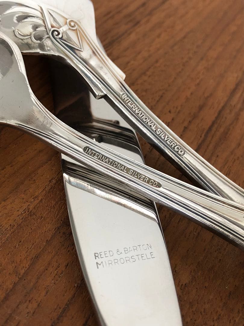 ビンテージ　USN インターナショナル シルバー カンパニーカトラリー　米国海軍