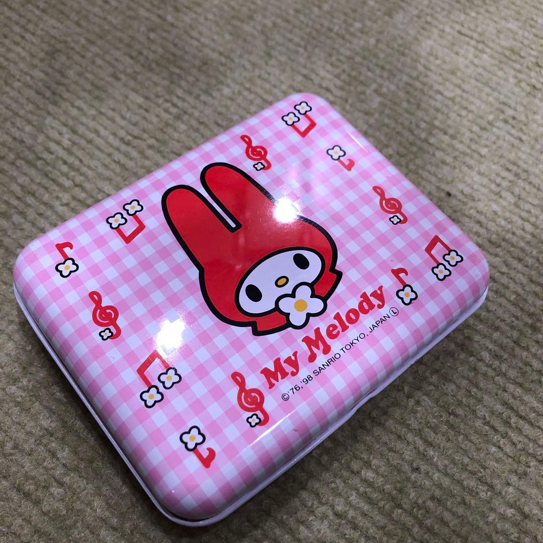 レア⭐︎サンリオ 昭和レトロ☆初期マイメロ／缶 小物入れ☆赤ずきん