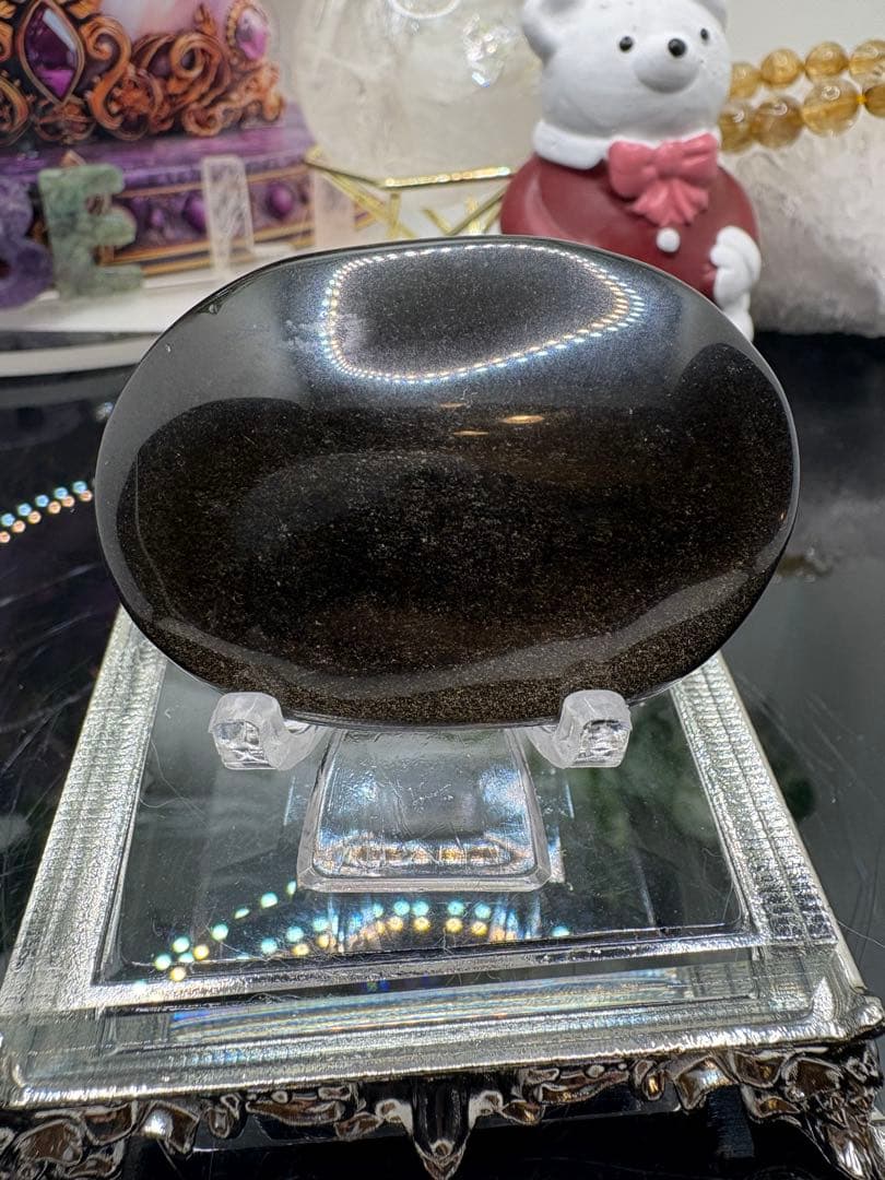 ゴールドオブシディアンパームNo.580