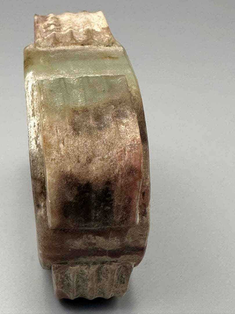 新石器時代 翡翠 中国 彫刻 古美術 古物 天然石 インテリア 置物 根付