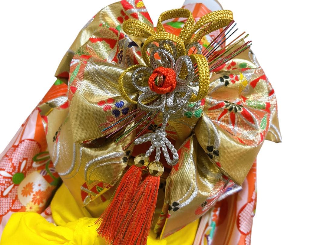 人気のレトロ着物♡七五三　小さめ7歳　女の子　セット　一式　正絹