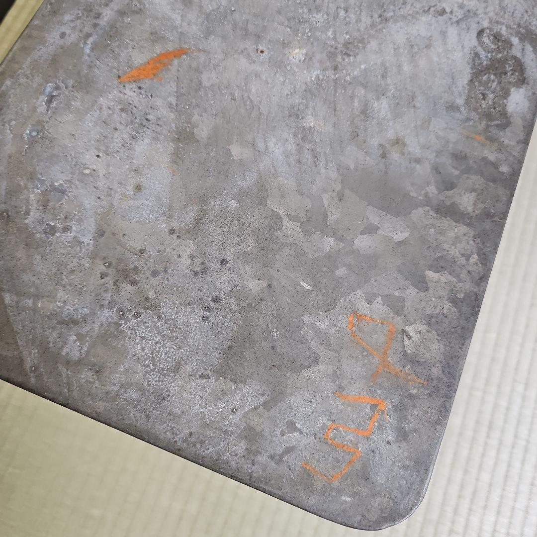 初期昭和レトロ/1950年代物】別注ブリキ製品収納ボックス ブリキ缶 厚鈑特製