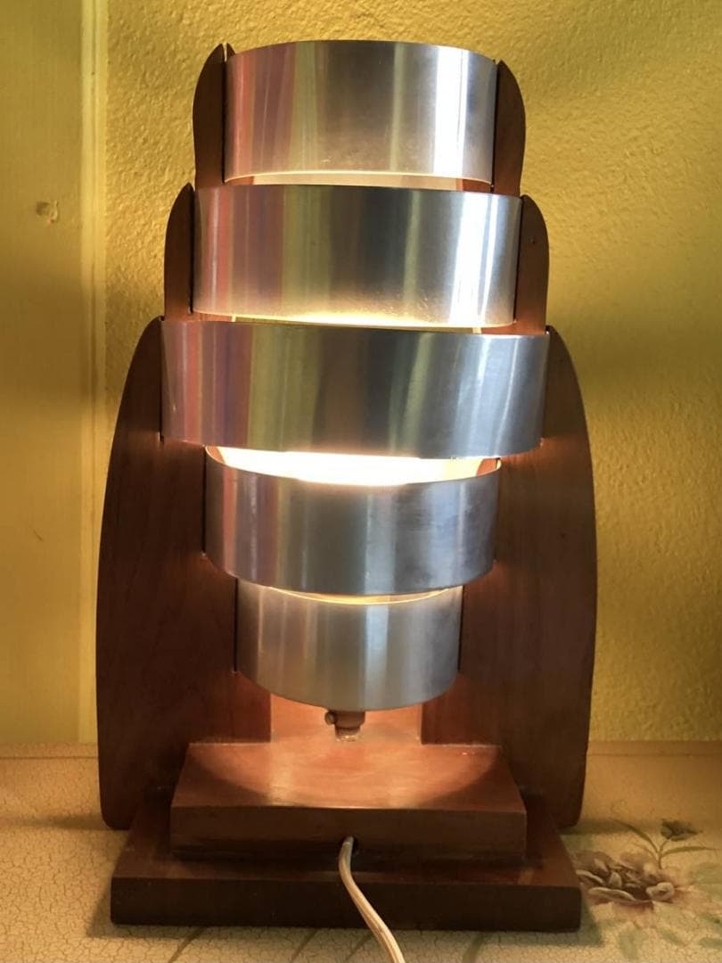 ★アルミ製 スチール製 テーブルランプ スタンドランプ ヴィンテージ 希少