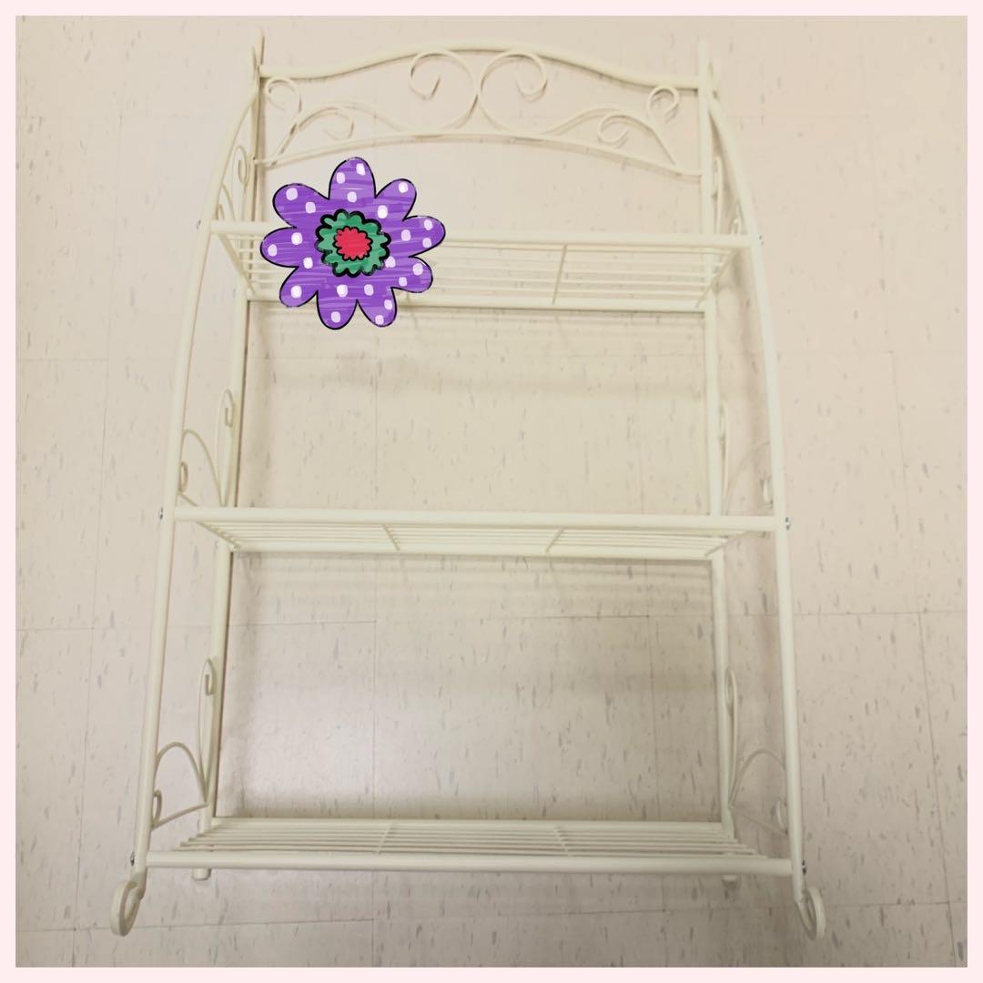 アイアンラック3段　送料込み価格