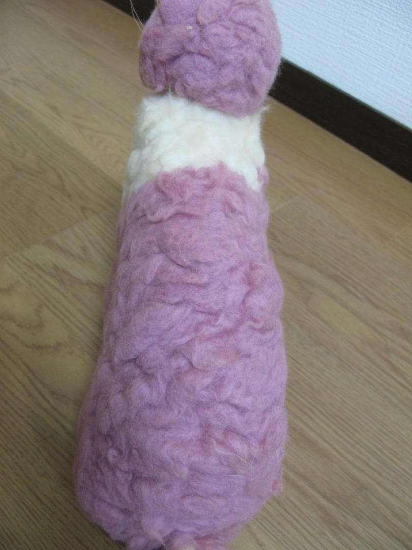 羊毛フェルト 猫のぬいぐるみ