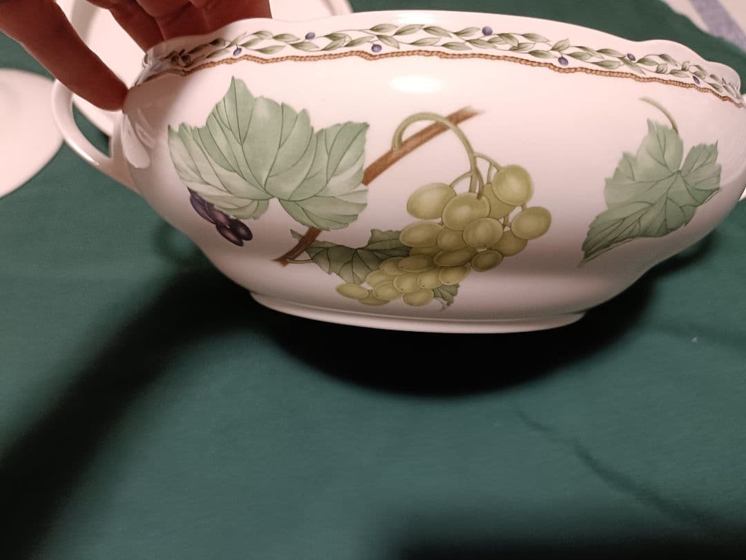 ノリタケ ロイヤルオーチャード スープポット プレート 皿 調味料入れ 8点