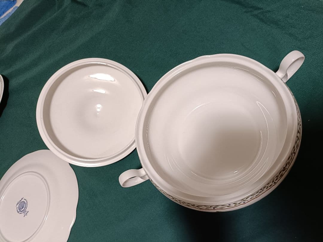 ノリタケ ロイヤルオーチャード スープポット プレート 皿 調味料入れ 8点