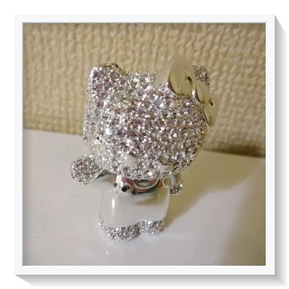 未使用】平成レトロ ハローキティ♡ラインストーンフィギュア 2004