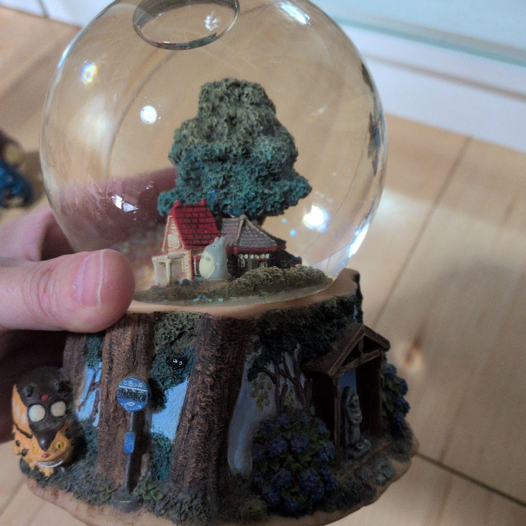スタジオジブリ トトロ スノードーム鳴ります。